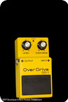 Boss OD 1 Over Drive Black Label Yellow