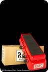 Real Mccoy Custom RMC6 Wheels Of Fire Wah Red