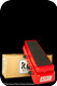 Real Mccoy Custom RMC6 Wheels Of Fire Wah Red