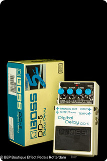 Boss Dd 5 Digital Delay (pink Or Dark Gray Label) White