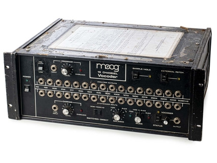 Moog 16 Channel Vocoder 1979 Black