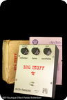 Electro harmonix Big Muff Pi V2 Rams Head Silver