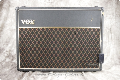 Vox Ac 30 1964 Black Tolex Gray Panel