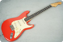 Fender-Stratocaster-1962-Fiesta Red Refin