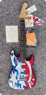 Fender Stratocaster  1995 Stars And Stripes 