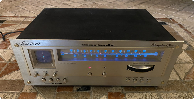 Marantz 2110 Stereo Hifi Tuner Oscilloscope Fm/mw Radio  1978