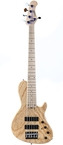 Sadowsky-MetroLine 24 Fret Single Cut Bass Swamp Ash Body 5 String Natural Transparent Satin