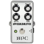 British Pedal Company Silverface Overdrive Pedal Silver