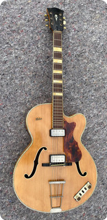 Hofner President 1964 Natural Flammed