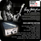 British Pedal Company Rory Gallagher Relic Rangemaster 2024 Silver