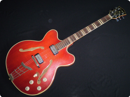 Hofner Verithin Stereo 1964 Red