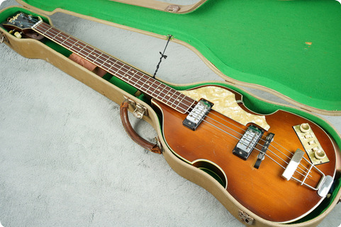 Hofner Violin Bass 1966 Sunburst