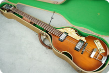 Hofner-Violin Bass-1966-Sunburst