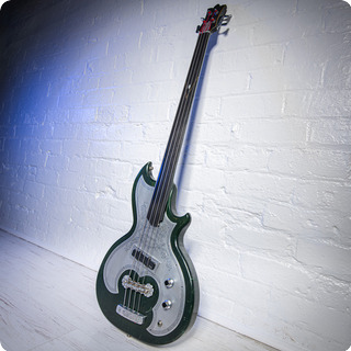 Zemaitis Metal Face Bass Rare 1976 Dark Green