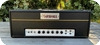 Marshall -  JTM45 Head Silver And Maroon Block Logo UBER RARE 1964 Black