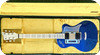 Hagstrom Deluxe 90 1960 Glitter Blue Sparkle