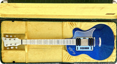 Hagstrom-Deluxe 90-1960-Glitter Blue Sparkle