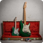 Fender Eric Clapton Signature Blackie Stratocaster 1989 7 Up Green