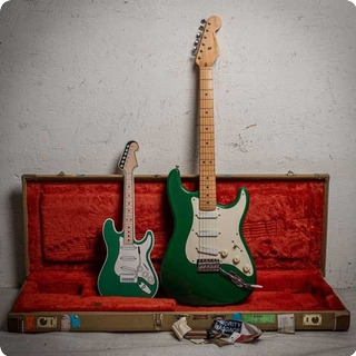 Fender Eric Clapton Signature Blackie Stratocaster  1989 7 Up Green