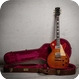 Gibson-PRE-HISTORIC 59 REISSUE RARE Brazilian Board Killer Flame Top-1992-Cherry Sunburst