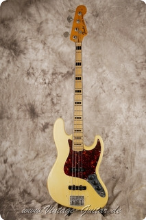 Fender Jazz Bass 1973 Olympic White