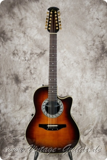 Ovation 385t Pinnacle Series Tobacco Burst