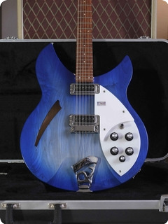 Rickenbacker 330/12 2007 Blueburst Rare Color Of The Year