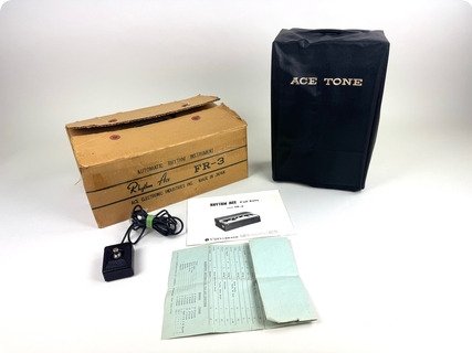 Ace Tone Roland Rhythm Ace Fr 3 1967 Black