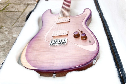 Gb Liuteria Petra 6 String Sea Sun And Clouds Edition 2022 Matt Pink