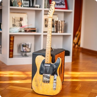 Fender Broadcaster Nacho Banos 0081 1950 Blonde