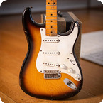 Fender-Stratocaster RARE Early Two Digit Serial Number-1954-Sunburst