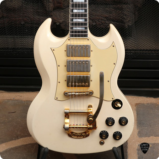 Gibson Sg Custom  1969 Polaris White