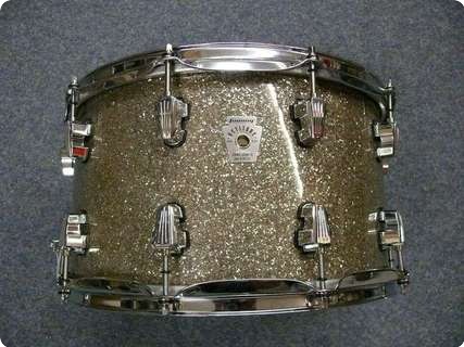 Ludwig Usa Keystone Snaredrum  2011 New Pewter Glass Glitter