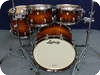 Dw USA Collector's Legacy Exotic Drumset-Black Natural Burst Over Sumauma