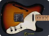 Fender Telecaster Thinline 1969 3 Tone Sunburst