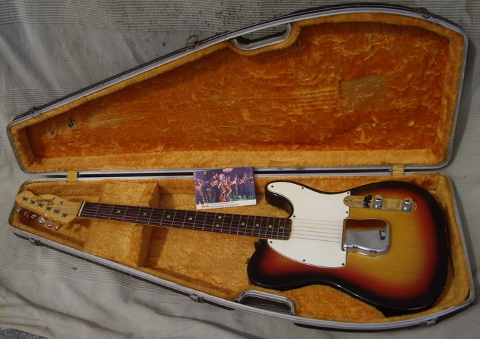 Fender ESQUIRE 1967 Sunburst Guitar For Sale Hendrix Guitars