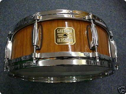 Gretsch Usa Custom Snaredrum   Limited Edition 2006 2006 Natural Walnut High Gloss