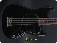 Fender Musicmaster Bass 1978 Black