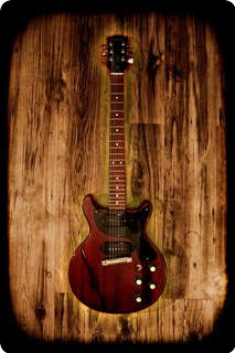 Univox Les Paul Junior  1975 Wine Redhead