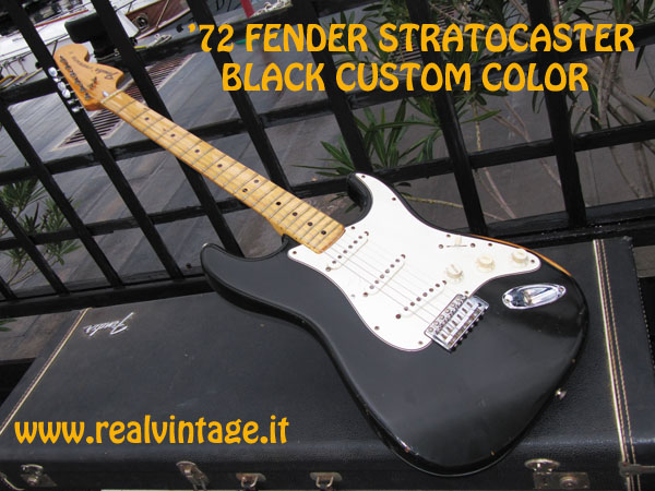 1972 fender stratocaster black