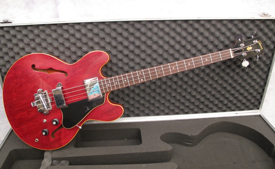 Gibson EB2 1967 Cherry Red Bass For Sale Andy Baxter Bass ...