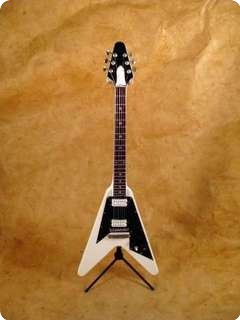 My Little Guitar Flying V White