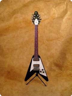 My Little Guitar Flying V Black