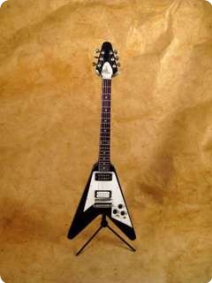 My Little Guitar Flying V Black