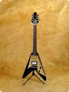 My Little Guitar Flying V Black