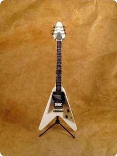 My Little Guitar Flying V White