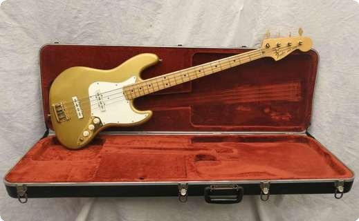 Fender Jazz 1982 Gold