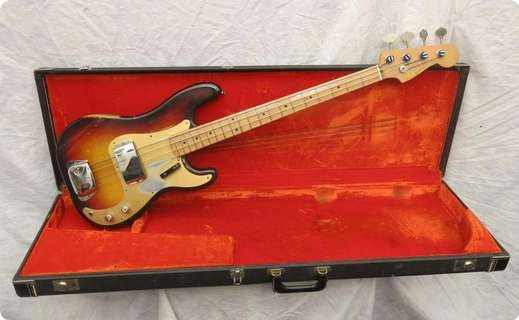 Fender Precision Bass 1958 Sunburst