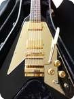 Gibson Lenny Kravitz Flying V Custom Shop 1 Of 125 Black Gold
