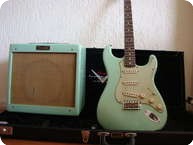 Fender Stratocaster 59 Relic Set LTD Custom Shop Pro Junior Amp Surf Green